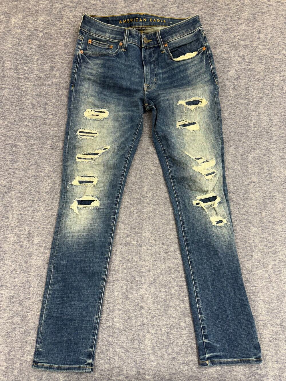 American Eagle AE Ne(x)t Level Jeans Men's Dark Wash Size 30x31 READ